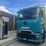 La première borne de charge rapide pour camions électriques a été installée à Vétroz.